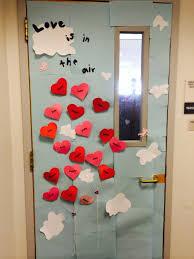 Valentine S Day Office Door Decoration Each Heart Has An Employees Name On It Valentines Day Office The Office Valentines Valentines