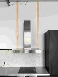 maak je eigen afzuigkap ombouw met nisjes afzuigkap keuken keuken ideeen