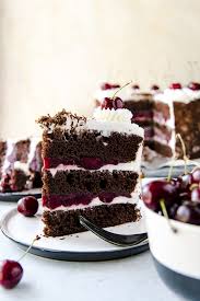 Black Forest Cake Recipe Sugar And Soul Black Forest Cake Decadent Chocolate Cake Forest Cake