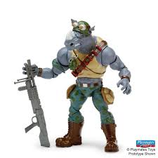 This is a list of characters from teenage mutant ninja turtles. Teenage Mutant Ninja Turtles Classic Rocksteady And Bebop At Tru Com Actionfigurepics Com