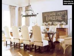 Dining room chairs, however, are usually subject to a secure the slipcovers with fabric ties and you'll make an added impression with your foresight. Dining Room Chair Slipcovers For Homes Youtube