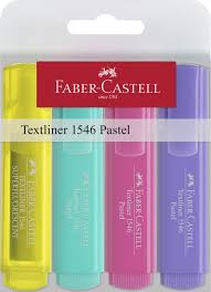 Time to shine with an extra dose of glitter! Buy Faber Castell Pastel Textliner Wallet Of 4 At Mighty Ape Nz