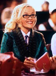 Elle Woods Is Listed Or Ranked 22 On The List The Hottest Fictional Characters In Glasses Legally Blonde Elle Woods Orientation Outfit