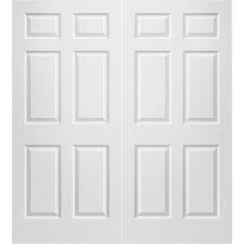 Their designs work well for laundry rooms, closets, room dividers and other tight. Prehung Interior Double Colonist 6 Panel Door W Ball Catch Wdcols40fs376fnborbbcorb Build With Bmc