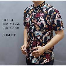 Segera dapatkan kemeja pria yang anda butuhkan dengan praktis lewat kemudahan belanja online. Baju Batik Pria Slim Fit Kerah Shanghai Koko Shopee Indonesia