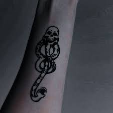 Pin By Nina Cavender On After All This Time Always Deatheater Tattoo Green Slytherin Aesthetic Harry Potter Aesthetic