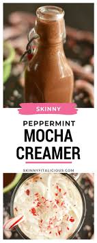It's basically the same coffee creamer as their original one, with the only exception being the natural hazelnut flavor here. Skinny Peppermint Mocha Coffee Creamer Skinny Peppermint Mocha Peppermint Coffee Creamer Peppermint Mocha Creamer