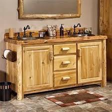 Need rustic vanities for your bathroom? Rustic Bathroom Vanities Made From Aspen Barnwood Cedar Hickory Walnut Wood