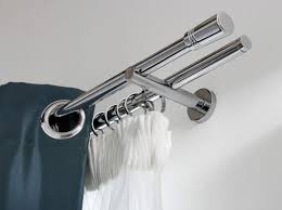 Resultats De Recherche D Images Pour Pole Et Rail Pour Rideau Curtains With Blinds Curtains Double Rod Curtains