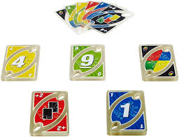 Then wipe off each card with a paper towel. Amazon Com Mattel Games Uno Splash Card Game Assorted Dhw42 Toys Games