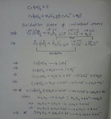 The answer will appear below Cr Oh 3 H2o2 Alkali Croz H20 The Number Of Oh Required To Balance The Above Equation