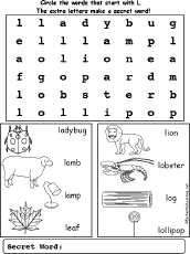 I do not think it means what you thin. Letter L Alphabet Activities At Enchantedlearning Com