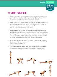 Drop Push Ups Bikini Body Guide Kayla Itsines Bikini Body Guide Kayla Itsines