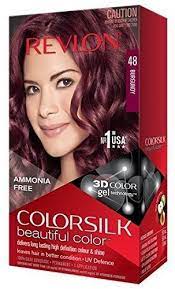 2 Revlon Colorsilk Beautiful Color Gray Coverage Permanent Hair Color 48 Burgundy Hair Color Burgundy Revlon Hair Dye Permanent Hair Color