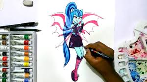 Download now this free coloring page or print and color for your kids or friends. How To Draw My Little Pony Equestria Girls Sonata Dusk Youtube