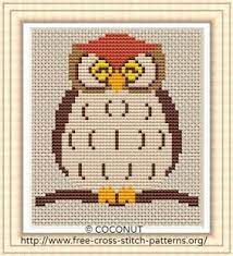 With over 200 designs, you'll find something here that is perfect for your next cross stitch project. Owl Free And Easy Printable Cross Stitch Pattern Cross Stitch Owl Cross Stitch Patterns Cross Stitch Patterns Free