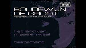 Am f am ik loop gearmd met een kater voorop. Boudewijn De Groot Het Land Van Maas En Waal 1966 Youtube