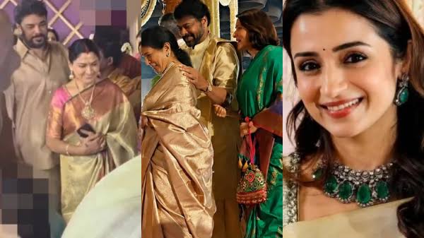 குஷ்பு மகள் கல்யாணத்தில் கலக்கிய திரிஷா.. பக்கத்தில் "டாப்” நடிகர்.. நிம்மதியில் விஜய் ரசிகர்கள் | Trisha Attends Khushbu's Daughter Avantika's Goa Wedding; Fans Shift ...