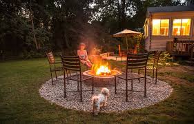 Using wheelbarrow as fire pit. Baptism By Fire Pit The New York Times