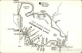 map of houghton lake mi in 2019 houghton lake houghton