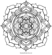 Creative haven lotus designs coloring book. Lotus Flower Mandalas Coloring Pages