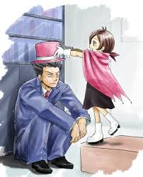 Ace Attorney Phoenix And Trucy Wright Phoenix Wright Ace Wright