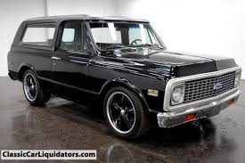1971 chevrolet blazer classic car liquidators in sherman tx 1971 chevrolet blazer classic car