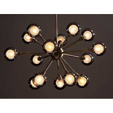 Lorraine 15 Light Metal Dimmable Sputnik Chandelier