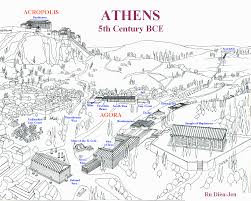 Pin By Penny Gager On Democray Ancient Athens Ancient Greece Map Athens Map