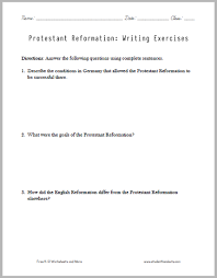 Protestant Reformation Essay Questions Free To Print Pdf File Essay Questions This Or That Questions Protestant Reformation