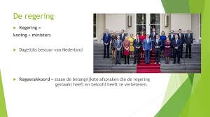 De regering wordt gevormd door de koning en de ministers, zo bepaalt art. Wie Bestuurt Nederland Ppt Download
