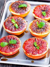 Pamplemousses Grilles Recette Pamplemousse Grille Recettes De Cuisine Recette