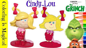 The grinch may not be a necessary holiday movie, but fans of dr. Coloring Cindy Lou From Dr Seuss The Grinch Movie Grinch Coloring Pages The Grinch Movie Grinch