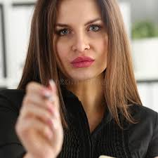 Woman Hand Tears Off Leaves of Aloe Vera from Bush Stock Photo