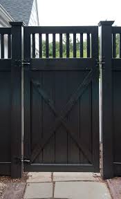 I provide a basic overview of building a wooden gate for a privacy fence. Images Of Illusions Pvc Vinyl Wood Grain And Color Fence Privacy Fence Designs Fence Design Backyard Gates