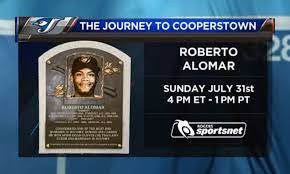 Roberto alomar, the hall of famer who won two world series with the toronto blue jays, has been effectively booted from major league baseball after an investigation into an allegation of sexual misconduct dating to 2014. Sportsnet Shows Parody Alomar Plaque In Promo Sportslogos Net News