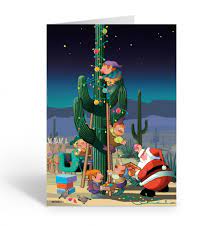 Stonehouse Collection Desert Christmas Cactus