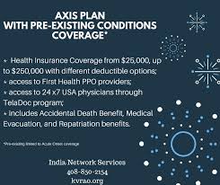 Axis Plan With Pre Existing Coverage Is A Brand New Plan Is Underwritten By American Health Health Insurance Humor Health Insurance Companies Health Insurance