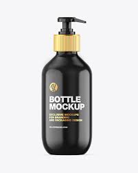 Download 500ml Clear Spray Bottle Mockup Yellow Author PSD Mockup Templates