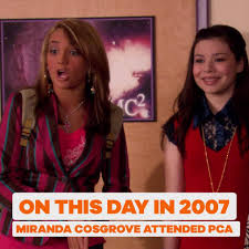 Последние твиты от miranda cosgrove (@mirandacosgrove). Icarly On This Day Miranda Cosgrove Guest Starred On Zoey 101 Facebook