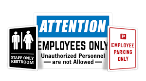 Check spelling or type a new query. Employee Only Signs Signs Com