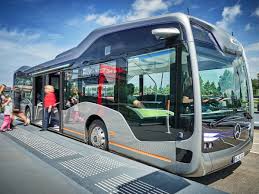 Conheca O Onibus Autonomo Da Mercedes Benz Mercedes Bus Bus Mercedes