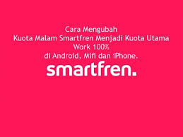 Kamu bisa mengubah kuota internet malam smartfren menjadi kuota utama 24jam dengan mudah dan paket kuota malam merupakan jenis layanan paket internet yang bisa kamu gunakan untuk kegiatan online apapun di jam 00:00 sampai 06:00 pagi hari. Cara Mengubah Kuota Malam Smartfren Menjadi Kuota Utama Work 100 Di Android Mifi Dan Iphone Android31