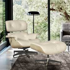 In our collection of reclining chaise lounge chairs for indoors, you are going to find your perfect option in a new chaise lounge for your seating pleasure. Furgle White Leather Armchair Replica Lounge Chair With Ottoman Cream Ashwood Chaise Classic Real Leather Lounge Chair Chaise Lounge Aliexpress