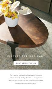 Coffee table arhaus furniture, square coffee table, drawer, rectangle png. Naturally Gorgeous Coffee End Tables Arhaus Email Archive