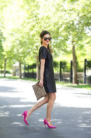 Black X Pink Fashion Pink Shoes Outfit Pink Pumps Outfit