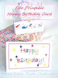 Every card is both printable and available to share online via email, facebook or whatsapp and our diy card maker walks you through the simple process of using our template, step by step. Free Printable Birthday Card