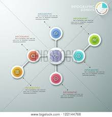 Modern Flowchart Vector Photo Free Trial Bigstock