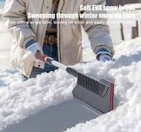 Car Windshield Wiper Snow Removal Brush Removable Snow Shovel Extendable  Tool