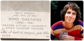Le 205 frasi più famose di rino gaetano. La Targa Di Via Nomentana A Roma Dove Visse Rino Gaetano